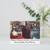 おもしろいレトロシーン ポストカード (スタンド正面)