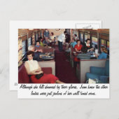 おもしろいレトロシーン ポストカード (正面/裏面)