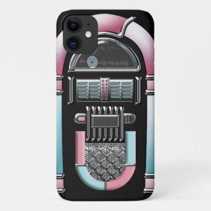 おもしろいレトロジュークボックスiPhone iPhone 11 ケース