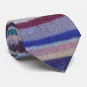 おもしろいレトロスタイルカラフル編ストライプ ネクタイ (ロール)