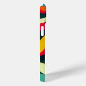 おもしろいレトロスワールiPhone 15 Plusケース。 Case-Mate iPhoneケース (裏面 / 右)