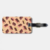おもしろいレトロナポリタンアイスクリームサンドイッチ ラゲッジタグ (裏面横)