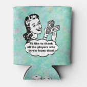 おもしろいレトロバンコプレーヤーウォーターの色 缶クーラー (正面)