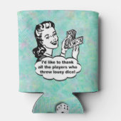 おもしろいレトロバンコプレーヤーウォーターの色 缶クーラー (裏面)