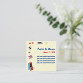 おもしろいレトロビデオゲーマー🎮💍結婚's エンクロージャーカード (スタンド正面)