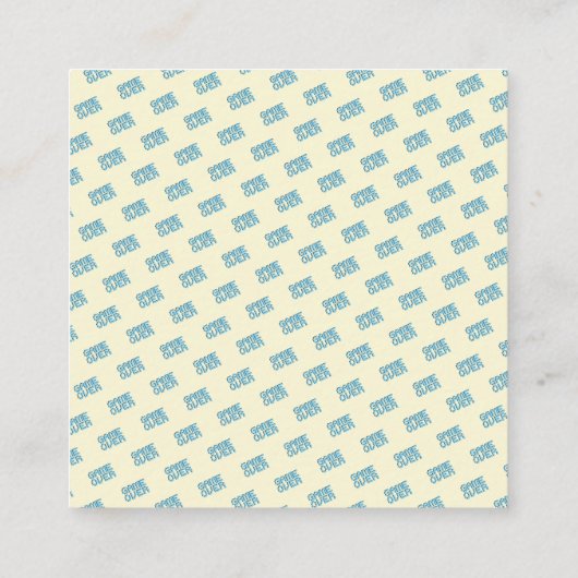 おもしろいレトロビデオゲーマー🎮💍結婚's エンクロージャーカード (裏面)