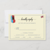 おもしろいレトロビデオゲーマー🎮💍結婚's 出欠カード (裏面)