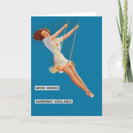 おもしろいレトロピンナップ カード