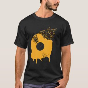 おもしろいレトロレコードヴィンテージLPレコードプレーヤー Tシャツ