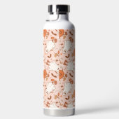 おもしろいレトロ幽霊およびジャッキ – O – ランタンパターン ウォーターボトル (右面)