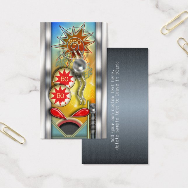 おもしろいレトロ弾球機パーソナライズされた (オフィス)