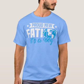 おもしろいレトロ新誇りを持った父それが男の子ジェンダーの牧師である Tシャツ