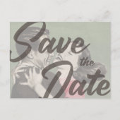 おもしろいレトロ日付ポストカードテンプレートの保存 シーズンポストカード (正面)