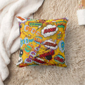 おもしろいレトロ漫画ブックポップ・アートのアートの爆発 クッション (ブランケット)