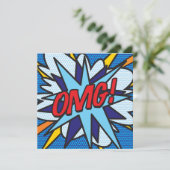 おもしろいレトロ漫画ブックOMG 招待状 (スタンド正面)