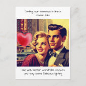 おもしろいレトロ漫画 ポストカード (正面)