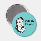 おもしろいレトロ磁石 マグネット (正面/裏面)