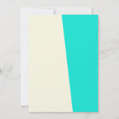 おもしろいレトロ第50誕生日F爆弾 招待状 (裏面)