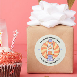 おもしろいレトロ70年代 ラウンドシール