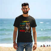 おもしろいレトロIDN'T FART、私のお尻吹はキス Tシャツ
