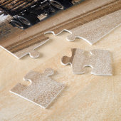 おもしろいログイン – ログアウトTrucker Artデザイン ジグソーパズル (側面)