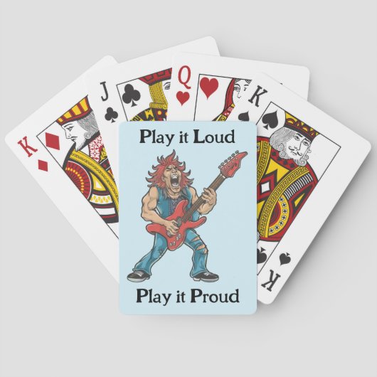 おもしろいロックスタートランプ トランプ (裏面)