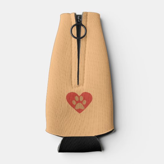 おもしろいロットワイラードッグボトルクール ボトルクーラー (裏面)