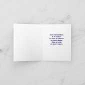 おもしろいロブスター カード (内部)