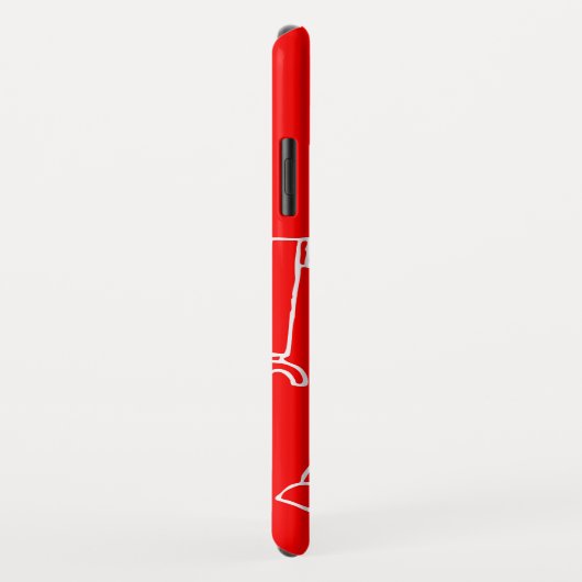 おもしろいロボット Case-Mate iPhoneケース (裏面/右)