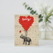 おもしろいロマンチック ポストカード (スタンド正面)