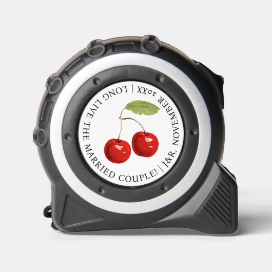 おもしろいロングライ赤と白ブネーム日付 メジャー (正面)