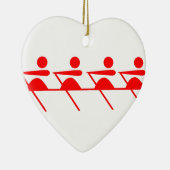 おもしろいローイングクラブ セラミックオーナメント (右)