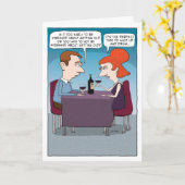 おもしろいワイン飲用ストレスレリーフ、 浮き彫り誕生日 カード (黄色い花)