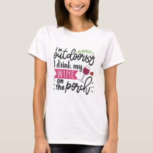 おもしろいワインTシャツ Tシャツ
