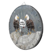 おもしろいワシとカモメ ダーツボード (正面右)