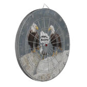 おもしろいワシとカモメ ダーツボード (正面左)