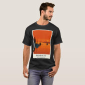おもしろいワレイ釣り名言 ヴィンテージ風 Tシャツ (正面フル)
