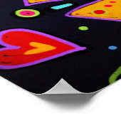 おもしろいワーク懸命とBe Kind引用文インスピレーション ポスター (角)