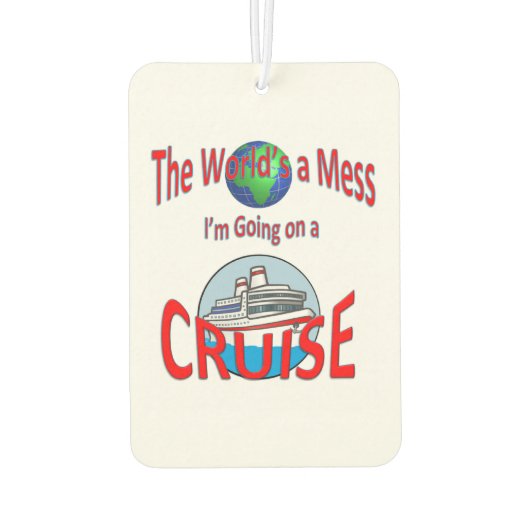 おもしろいワールドA Message Goクルージング カーエアーフレッシュナー (裏面)