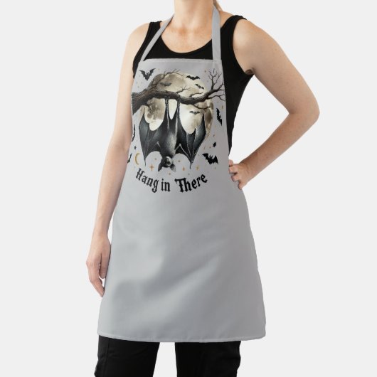 おもしろいヴィンテージつるこうもりのハロウィーン エプロン (インサイチュ)
