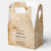 おもしろいヴィンテージウェルカムチルドレンハローウィンパーティ フェイバーボックス (オープン)