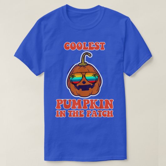 おもしろいヴィンテージキックールズカボチャ Tシャツ (デザイン正面)