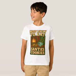 おもしろいヴィンテージクリスマスキッズTシャツ Tシャツ