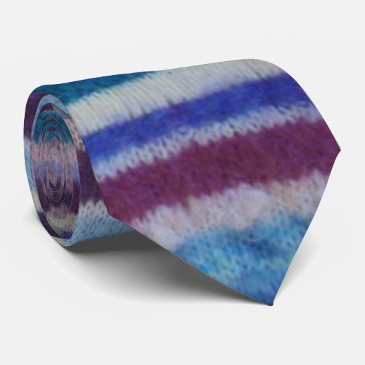 おもしろいヴィンテージスタイルストライプカラフル編 ネクタイ (ロール)