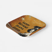 おもしろいヴィンテージドラマクイーン誕生日 ペーパープレート (傾斜あり)