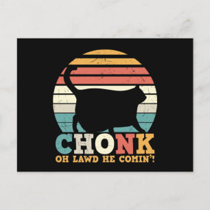 おもしろいヴィンテージハロウィン猫 ポストカード