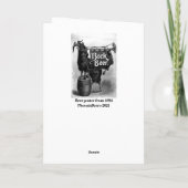 おもしろいヴィンテージバレンタイン シーズンカード (裏面)