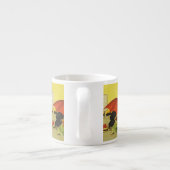 おもしろいヴィンテージビーチ エスプレッソカップ (裏面)