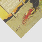 おもしろいヴィンテージビーチ 薄葉紙 (詳細)