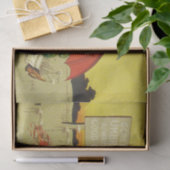 おもしろいヴィンテージビーチ 薄葉紙 (ギフト)